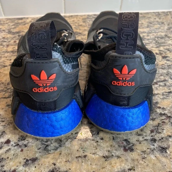 Adidas Fy9043 Boys Nmd_r1 Speedlines Sneakers Shoes - Size 6 - Picture 4 of 10